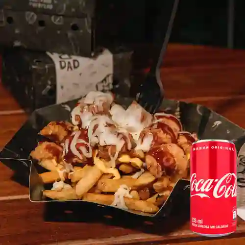 Patata Express c/ Nuggets de Pollo +CocaCola Org Lata 235ml