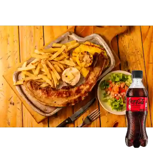 Combo Chicharron + Coca Cola Sin Azúcar 400 ml