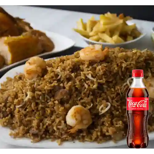 Combo Chow Fan de Res&Cerdo +Cocacola Orig 400ml