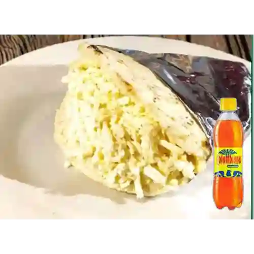 Combo Arepa de Queso + Colombiana 400 ml