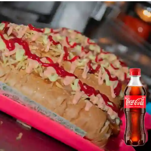 Combo Choriperro + Coca Cola Original 400 ml