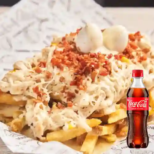 Combo Papas c/ Pollo Especial +Cocacola Orig 400ml
