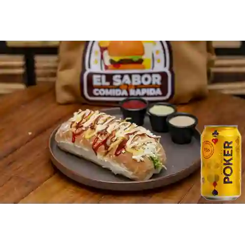 Combo Perro Sencillo + Poker 355 ml
