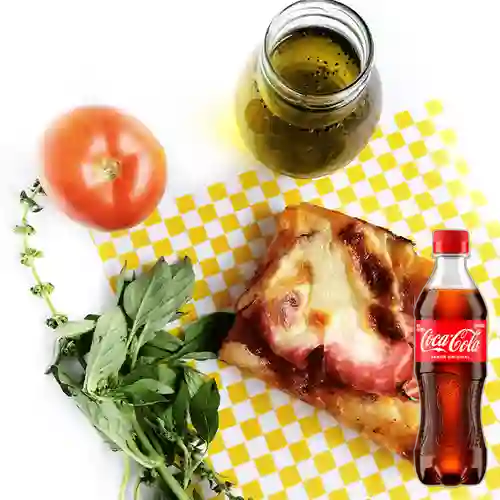 Combo Pizza Tocineta Personal +Cocacola Orig 400ml