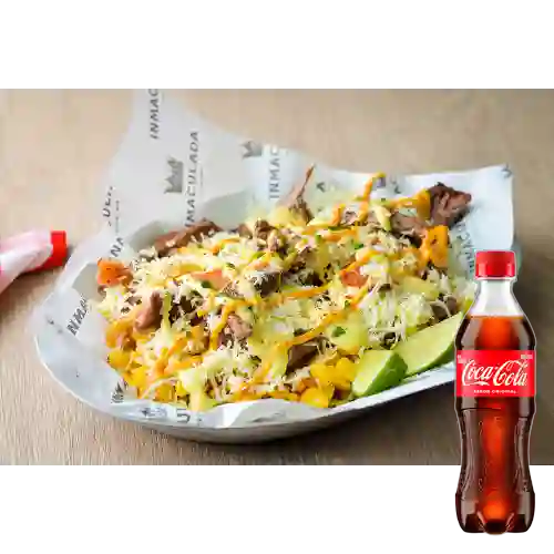 Combo Mazorcada de Res + Coca Cola Original 400 ml