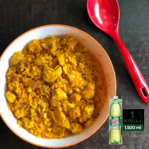 Combo Arroz Paisa Mediano +Canada Dry Ginger Ale 1.5l