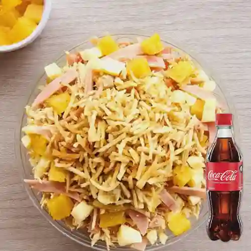 Combo Ensalada Hawaiana + Coca Cola Original 600ML
