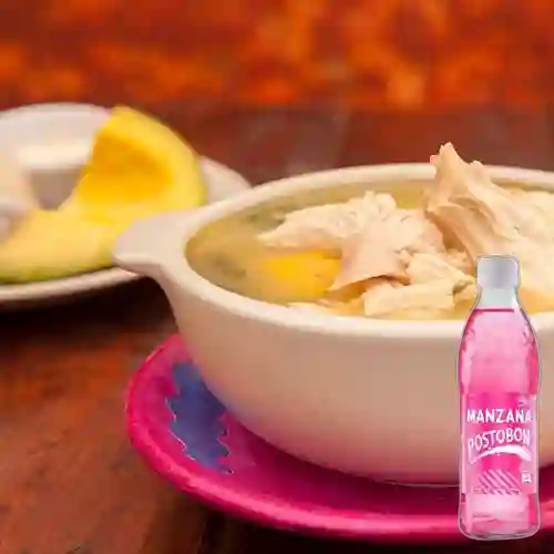 Combo Ajiaco Bogotano + Manzana 300 ml