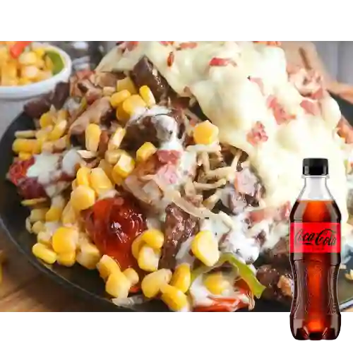 Combo Mazorcada Carne + Coca-Cola ZERO 400ml