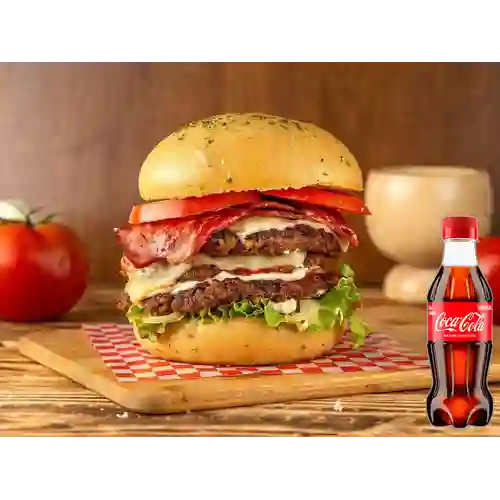 Combo Triple Carne + Coca Cola Original 250ML