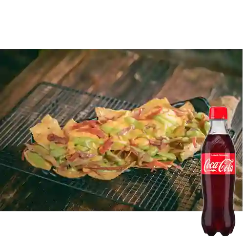 Combo Nachos Papika + Coca-Cola Sabor Original 400 ml