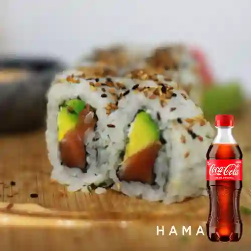 Sushi Philadelfia 10 Bocados +Cocacola Org 400ml