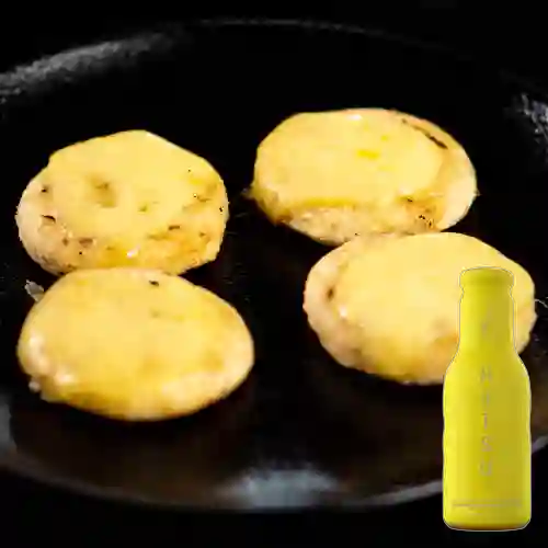 Arepitas con Queso + Hatsu Amarillo Carambolo & Flor de Loto 400ml