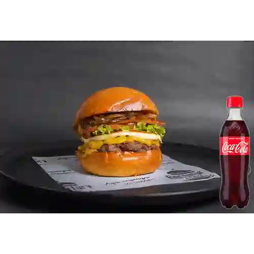 Combo Burger Costeña + Coca - Cola 400ml