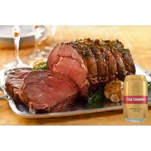 Combo Baby Beef + Club col. Dorada Lta 330ml