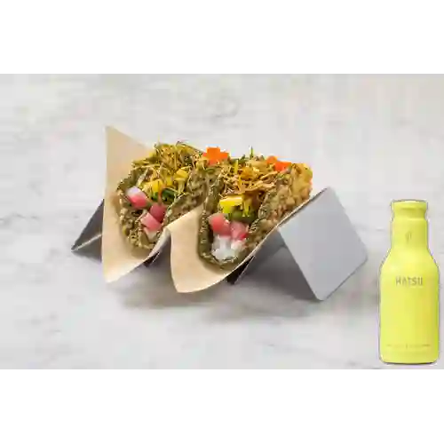 Combo Tacos Egeo + Hatsu Amarillo 400 ml