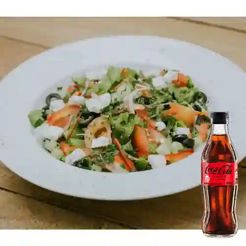 Combo Griega + Coca Cola Sin Azúcar 300ML