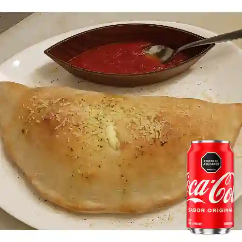 Combo Meatball Calzone + Coca Cola Original 330ML