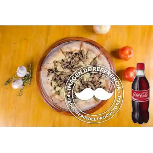 Combo Pizza Champipollo + Coca-Cola Personal