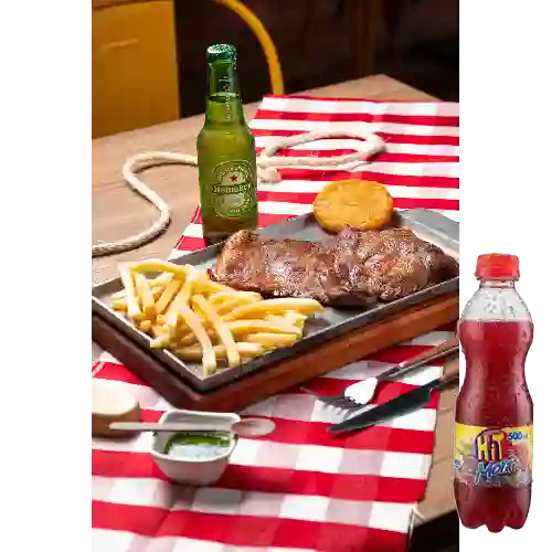 Combo Churrasco Argentino + Hit Mora 500 ml