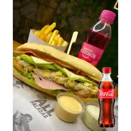 Combo Pollo Ahumado + Coca Cola Original 400 ml