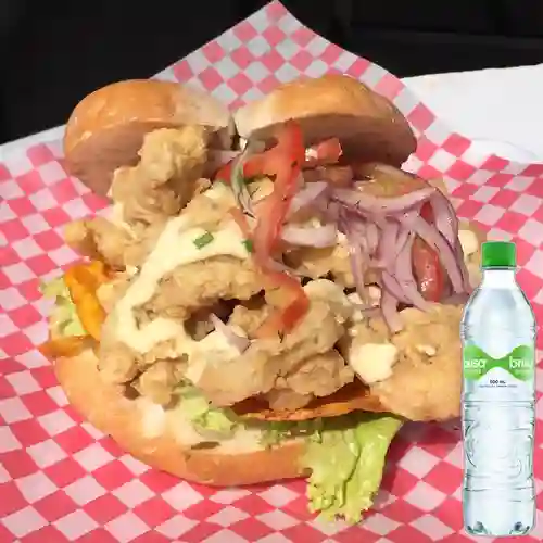 Combo Sanguche Jalea de Mariscos + Brisa Con Gas 600ML