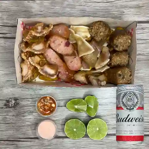 Combo Picada Pa´ Mi + Budweiser 265 ml