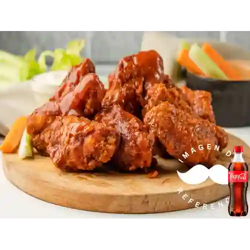 Combo Alitas X 6 + Coca Cola Original 400 ml