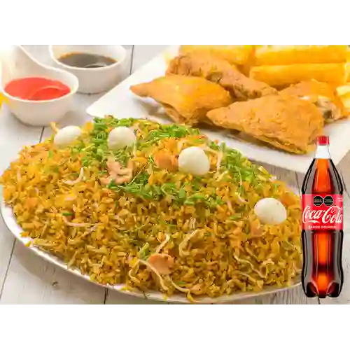 Combo Promo Familiar 1 + Coca Cola 15 Lt