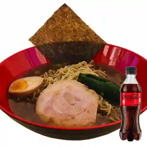 Ramen Tradicional Pasta&Sopa Japonesa +CocaCola S/az 400ml