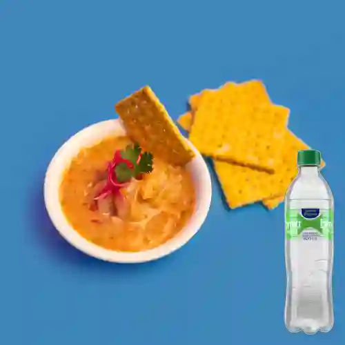 Combo Entrada Coctel de Camarones +Brisa C/Gas 600ML