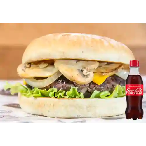 Combo Champiñón + Coca-Cola Sabor Original 250 ml
