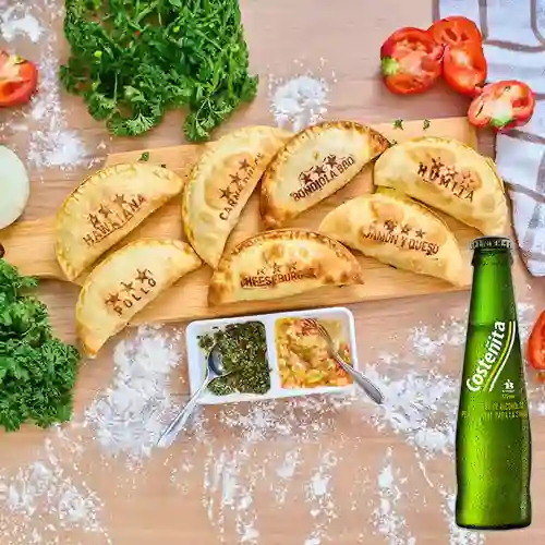 Combo Empanada Carne Picada a Cuchillo + Costeñita 175ml