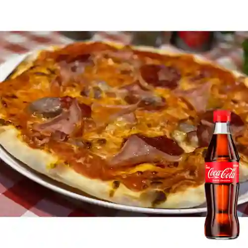 Combo Pizza Meat + Coca Cola Original 300ML