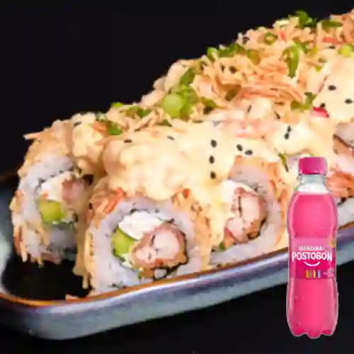 Combo Vulcano Roll + Manzana 250 ml