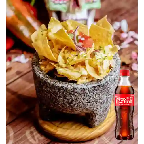 Combo Nachos Elote + Coca Cola Original 400 ml