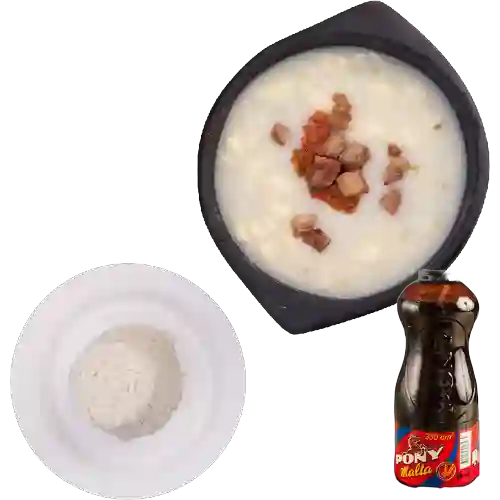 Combo Mote de Queso Grande + Pony Malta