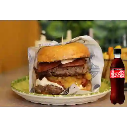 Combo Hamburguesa Super Especial +Cocacola S/az 350ml
