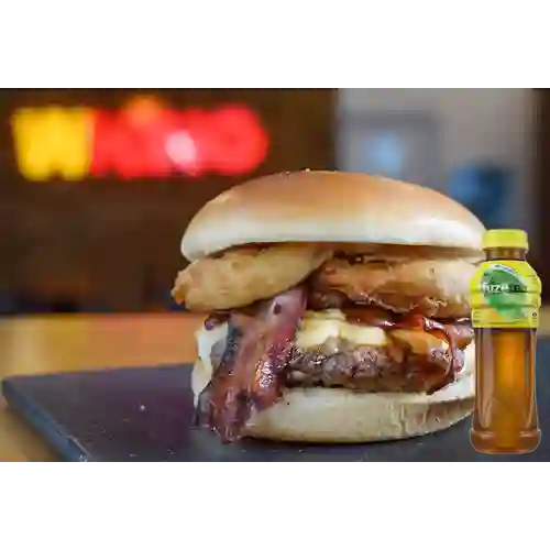 Hamburguesa Whopper Tejana 140g +Fuzetea Limón 400ml