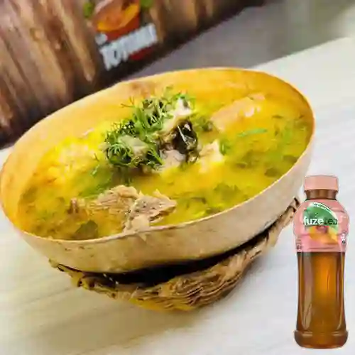 Combo Costilla + Fuze Tea Durazno 400ML