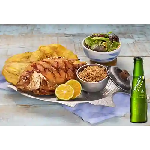 Combo Mojarra Frita + Costeñita 175 ml
