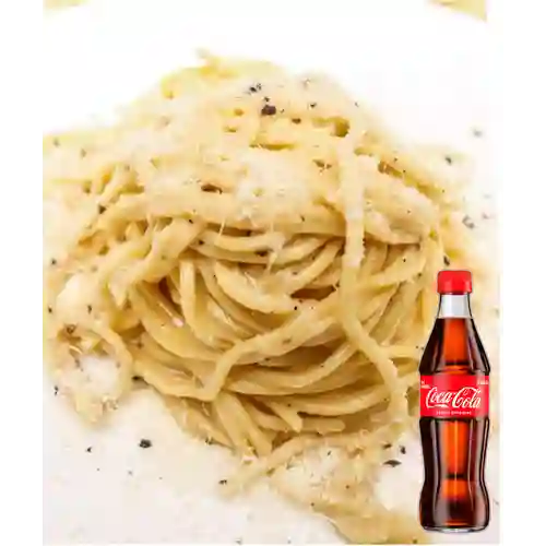 Combo Spaguetti Caccio&Pepe +Cocacola Orig 300ML