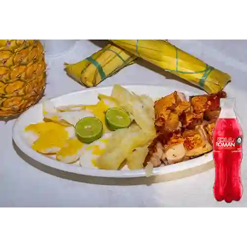 Chicharrón Crocante 150 gr +Kola Román Org 400ML