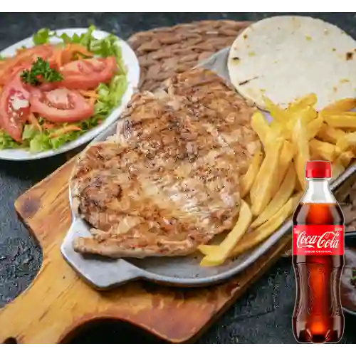 Combo Pechuga + Coca Cola Original 400 ml
