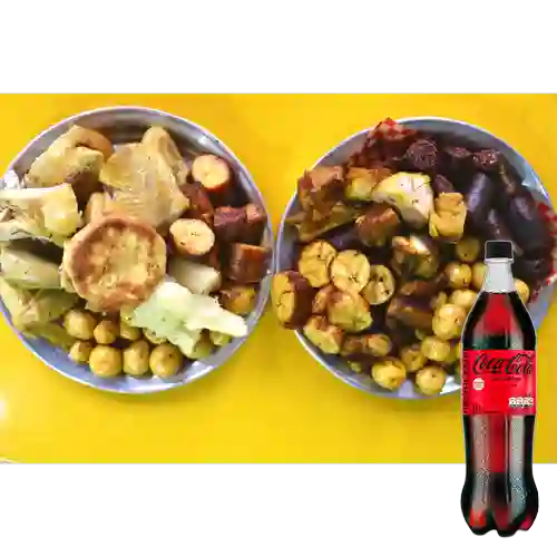 Combo la Poderosa + Coca-Cola Sin Azúcar 1.5 L