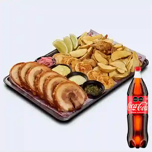 Combo Cochinito + Coca Cola Original 1.5 L
