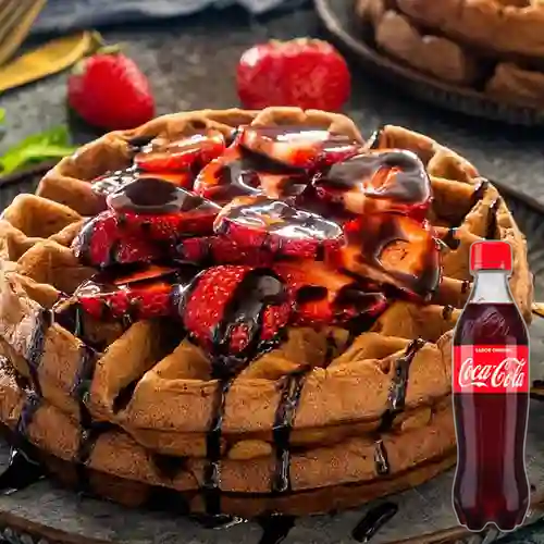 Combo Waffle Chocolate +Cocacola Orig 400ml