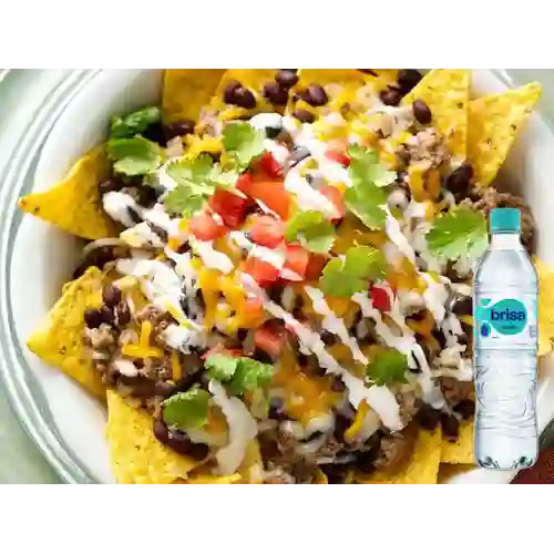 Combo Nachos Especiales + Brisa Sin Gas 600ML