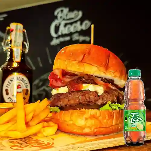 Combo Hamburguesa Phily Bacon + Mr Tea Limón 500ml