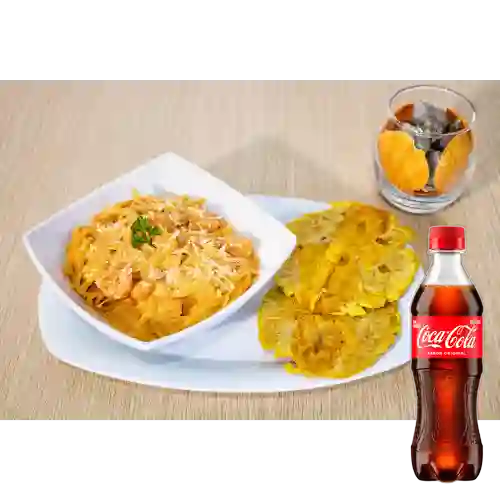 Combo Spaguetti Marinera + Coca Cola Original 400 ml